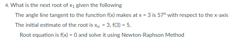 4. What is the next root of K1 given the