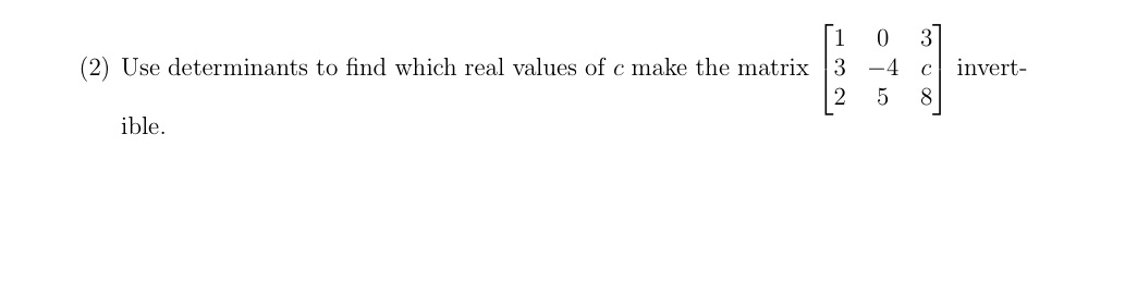 How do I solve this question O (2) Use