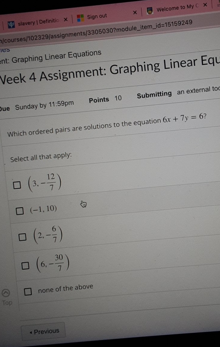 solve this slavery | Definition X Sign out X