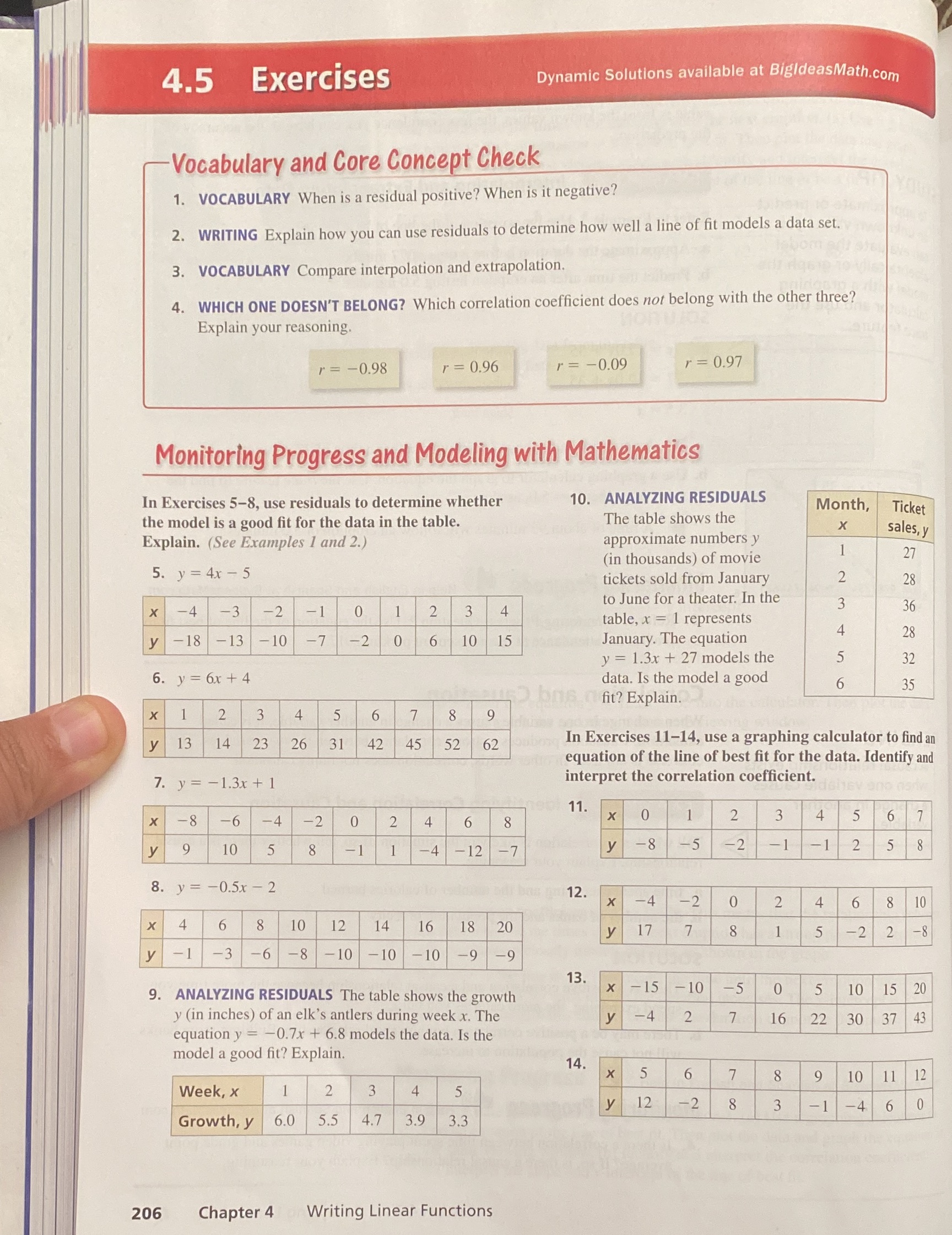 1,2,3,4,5,6,7,8,9,10,11,12,13,14 4.5 Exercises