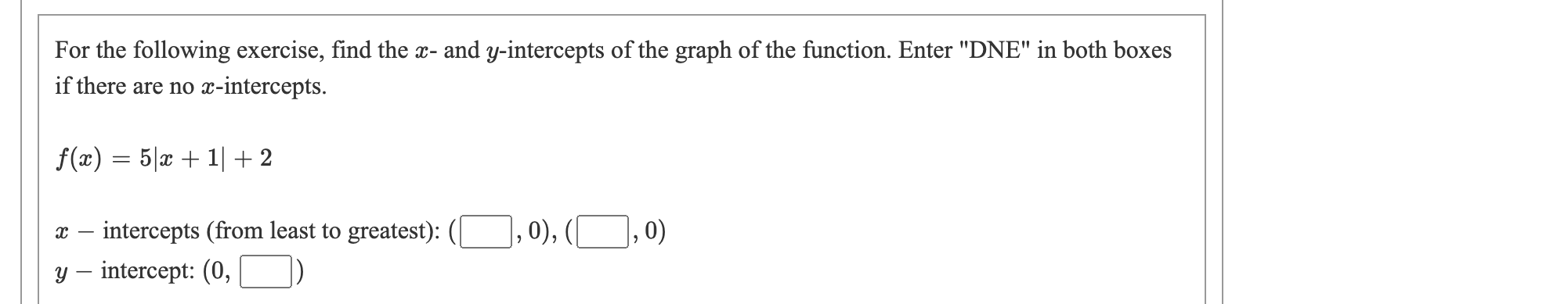 \fDetermine whether there is a minimum or a