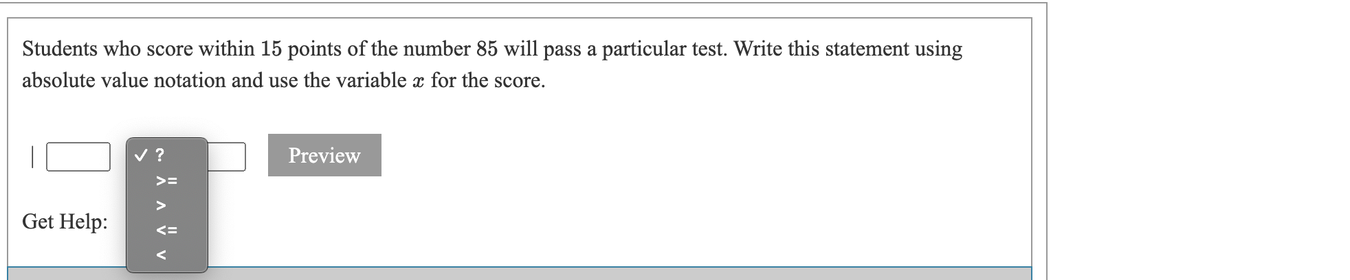 \fDetermine whether there is a minimum or a