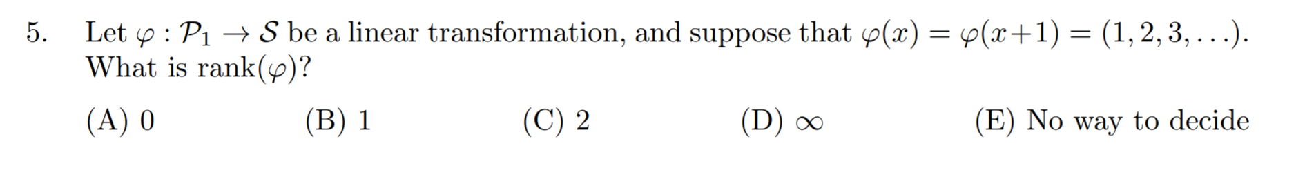 5. Let (,0 : 791  style=