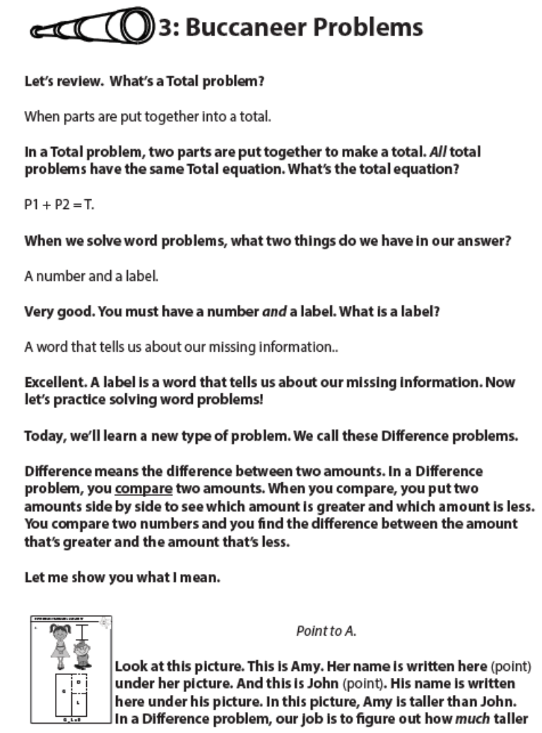 Fill in the chart with your own "Instead