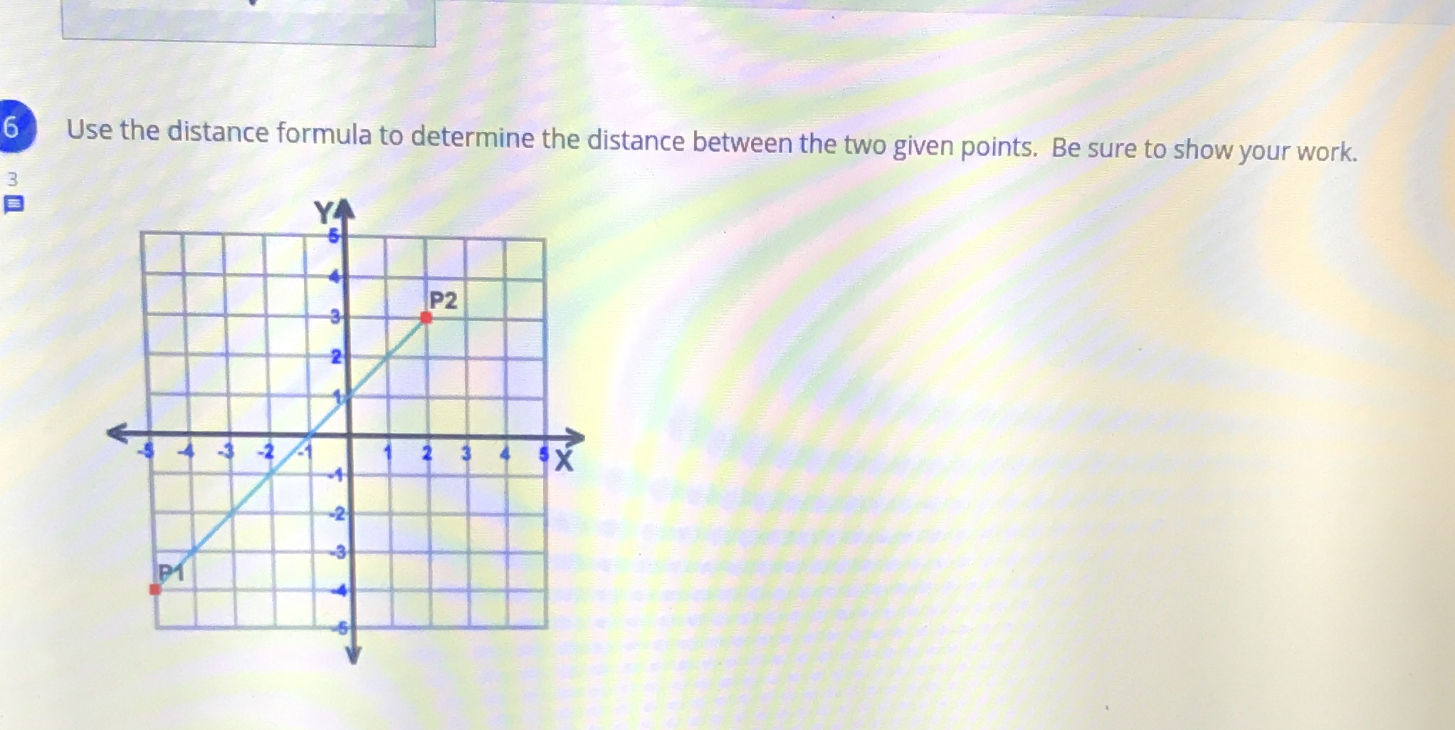 Distance formula, I am confused how to set this