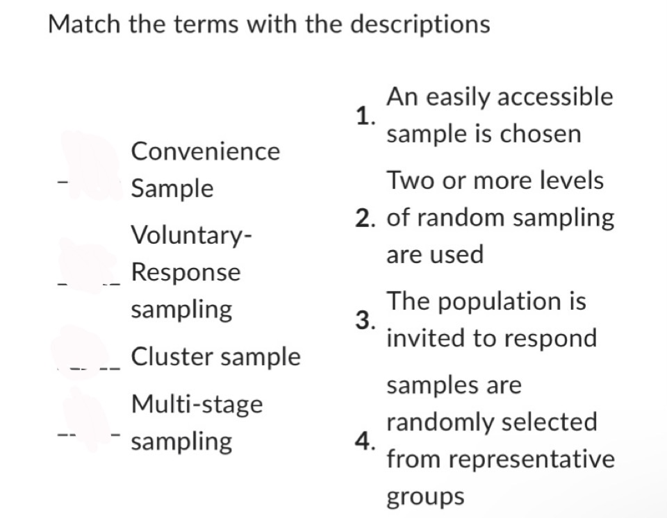 1)Which of the following sampling