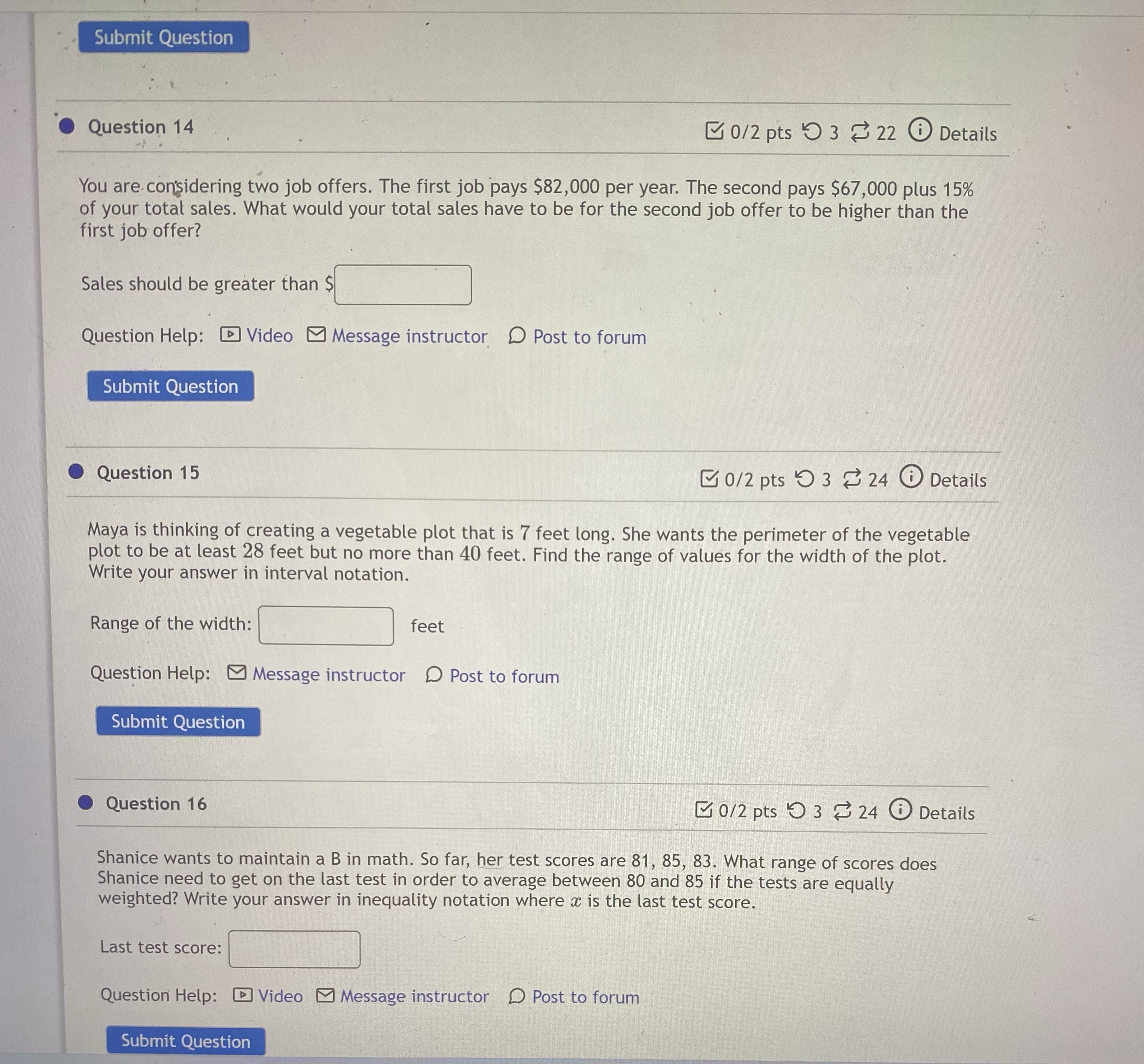 Pleas answer all of the questions in order Thanks