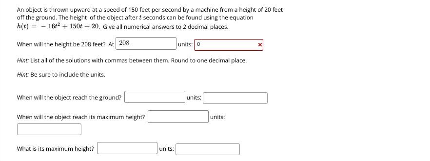 Consider the quadratic function: f(x) = 2x* + 6: