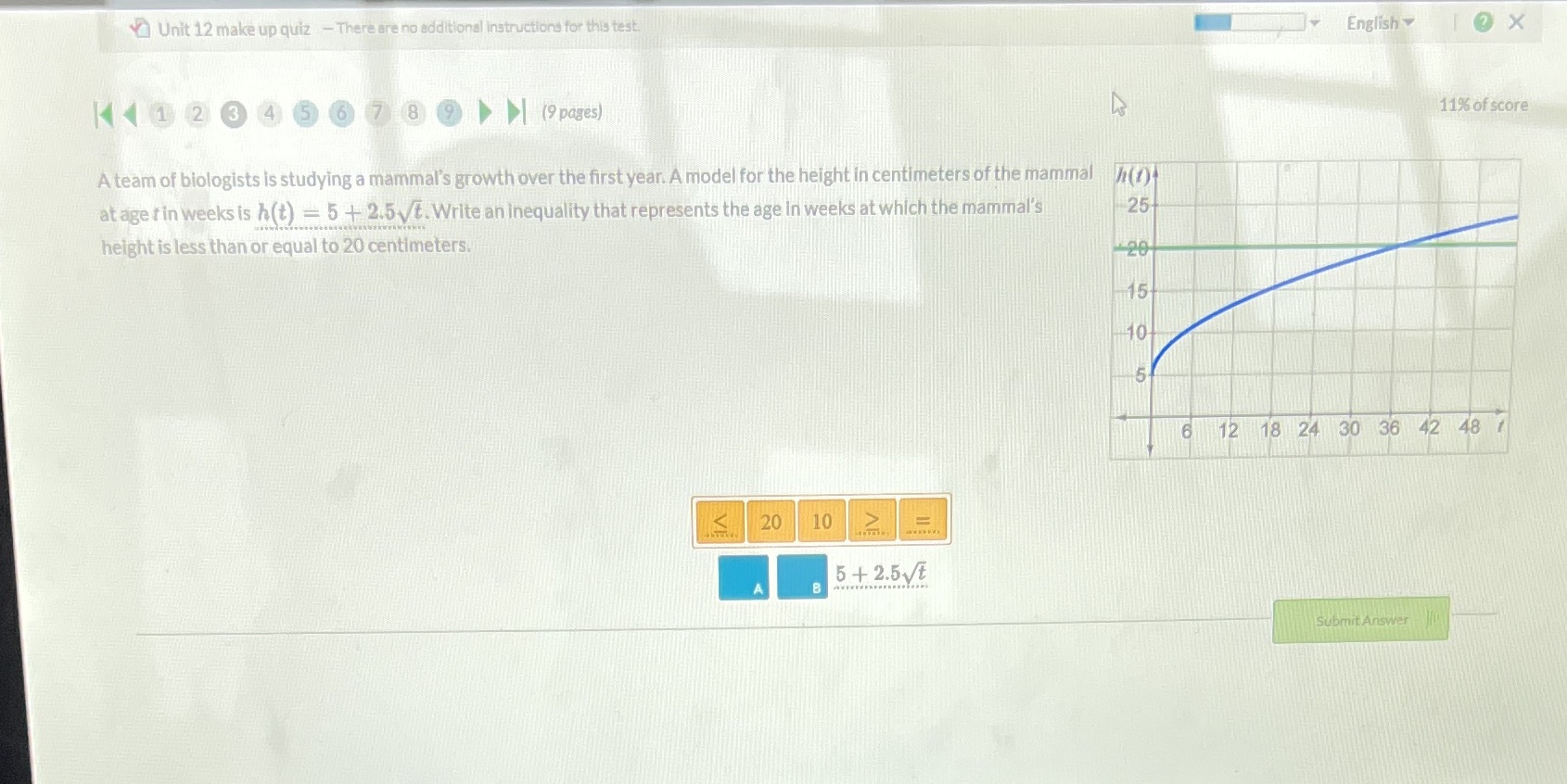Unit 12 make up quiz - There are no additional