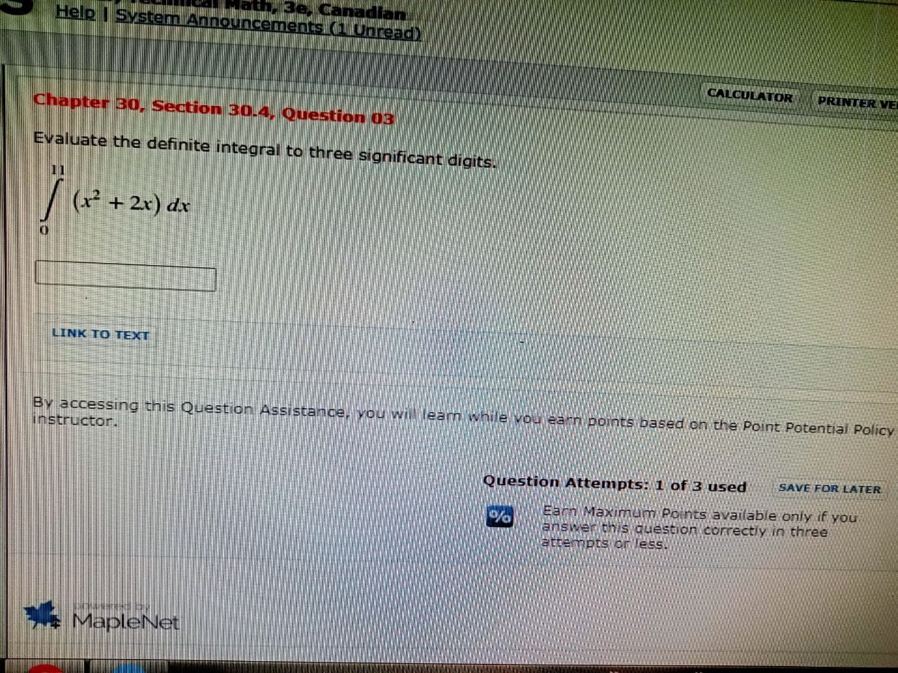 Reading S Calter, Technical Math, 3e, Canadian