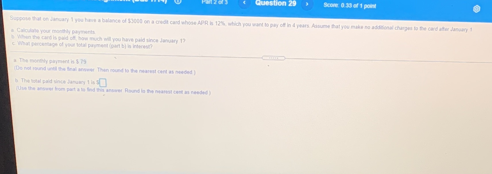 Part 2 of 3 Question 29 style=