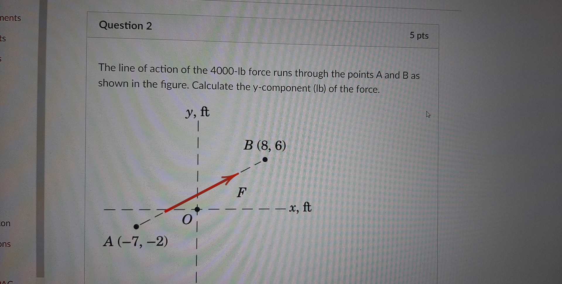 A tower guy wire is anchored by means of a bolt