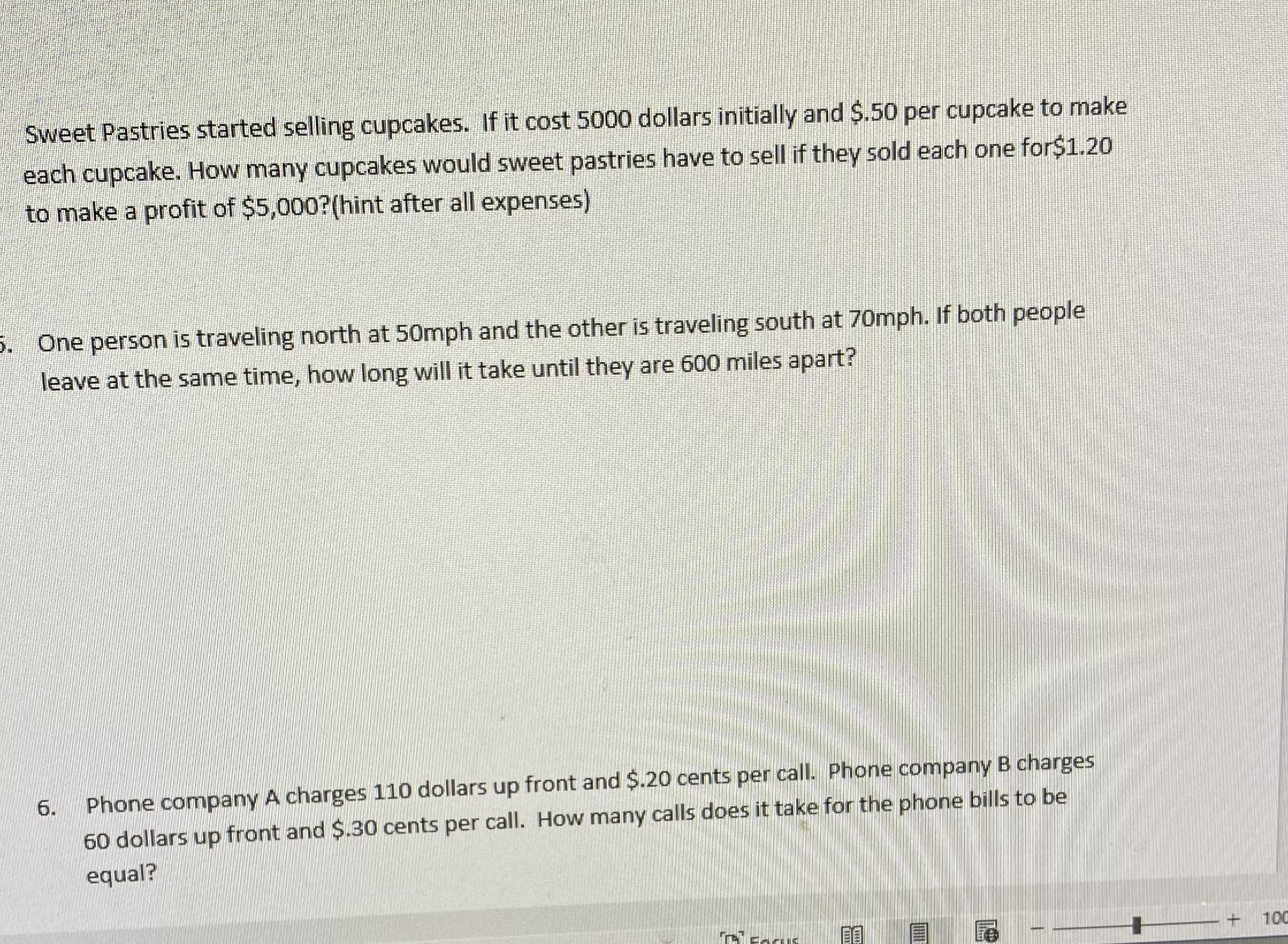 Sweet Pastries started selling cupcakes. If it