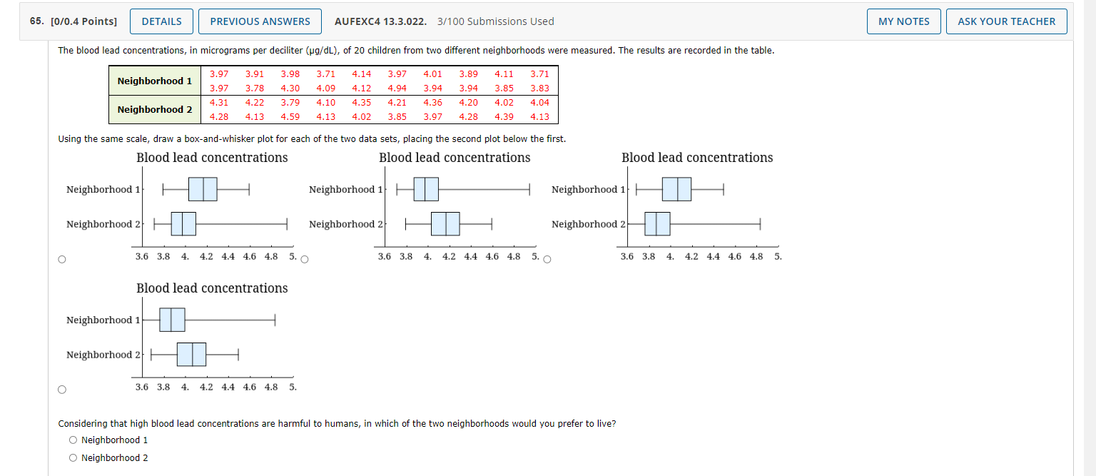 65. [0/0.4 Points] DETAILS PREVIOUS ANSWERS