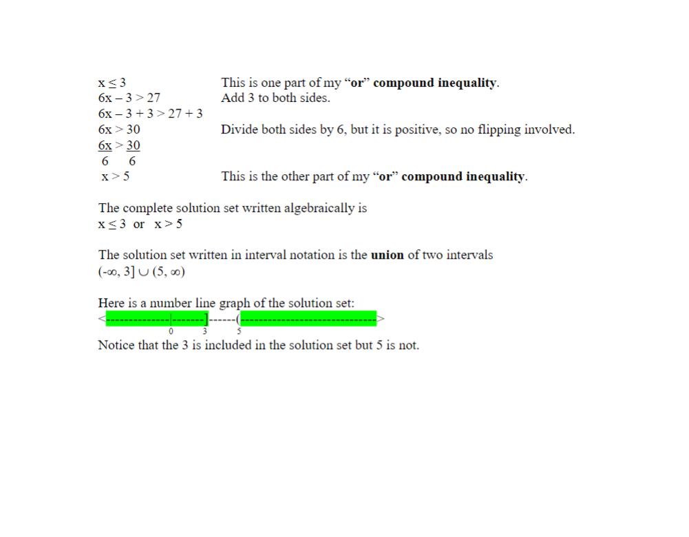 Your "and" compound inequality is : 4 ? 2 + 4x ?