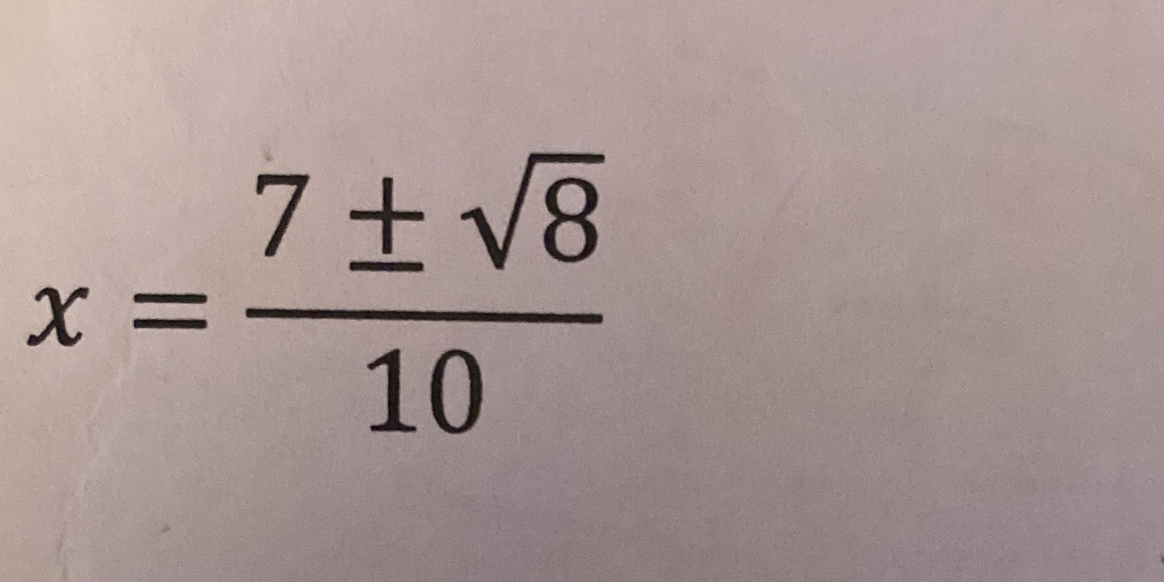 Write the decimal approximations for each