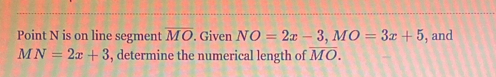 Everything I try is wrong Point N is on line