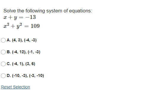 How many real solutions does this system of