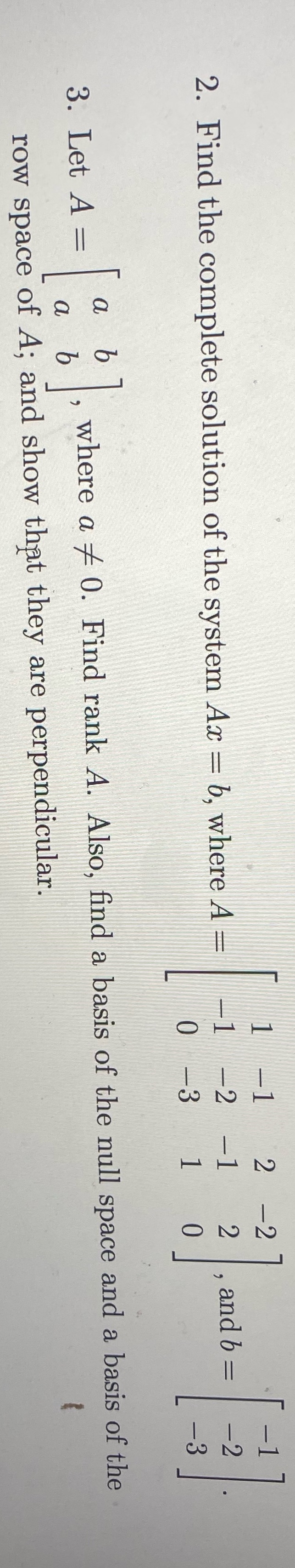 Please 2. And 3 I don't understand and explain