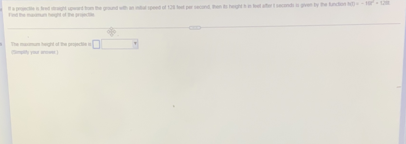 If a projectile is fired straight upward from the