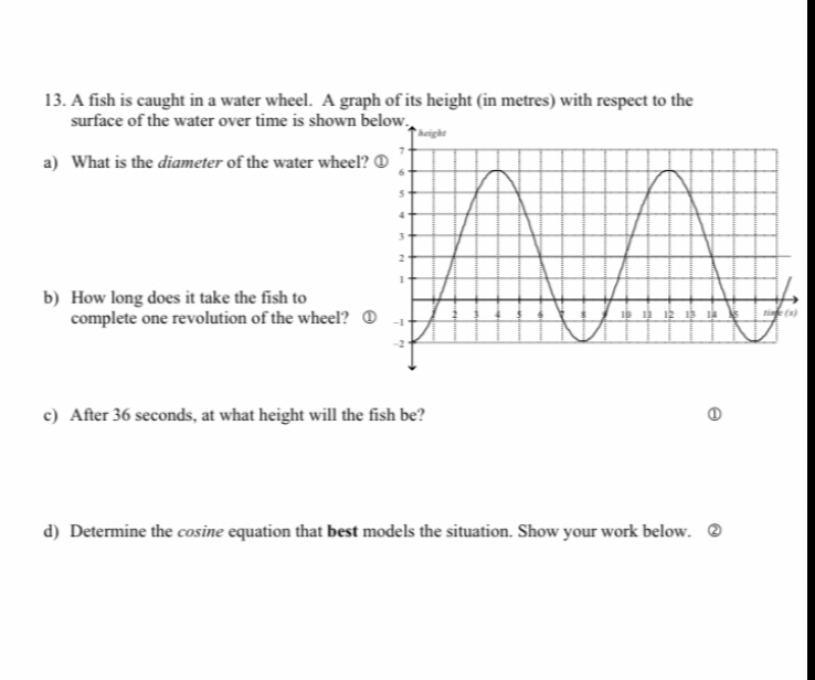 ASAP please. : ) 13. A fish is caught in a water