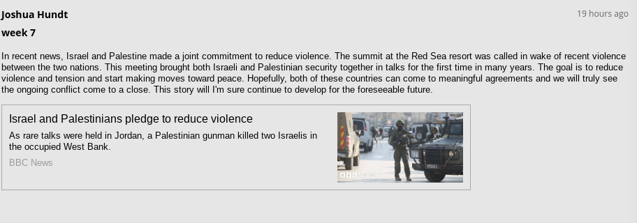 1. you are expected to keep up with current