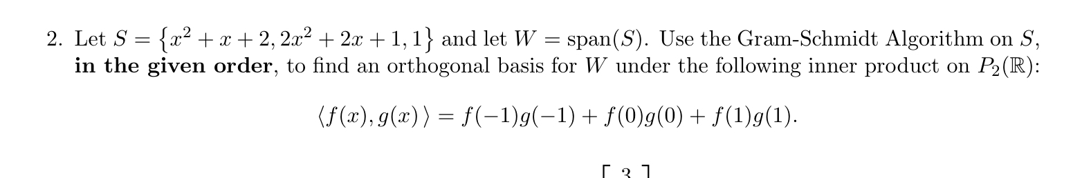 For my linear algebra class, please ehelp! I will