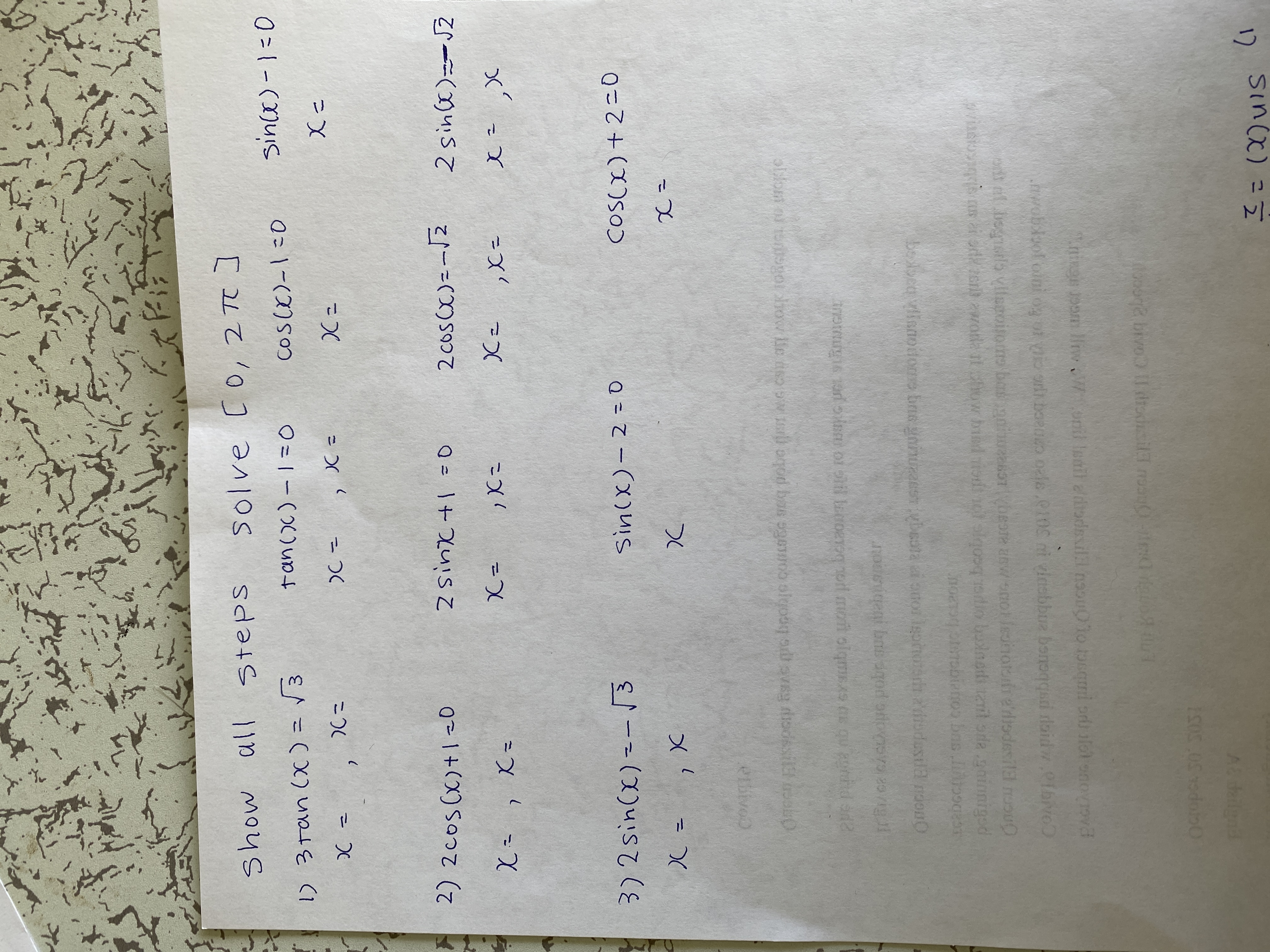 show all steps solve [ 0, 2 70 ] 17 3 Tan ( X ) =