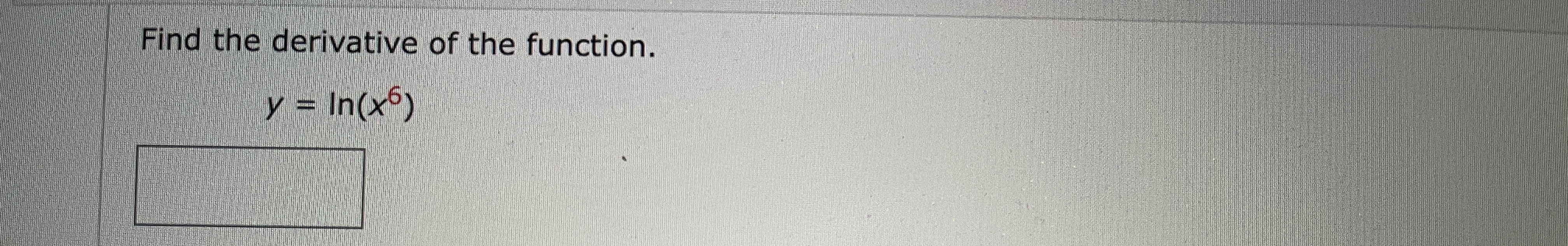 Find de if p - In(q8 + 8). dp dq\fFind the