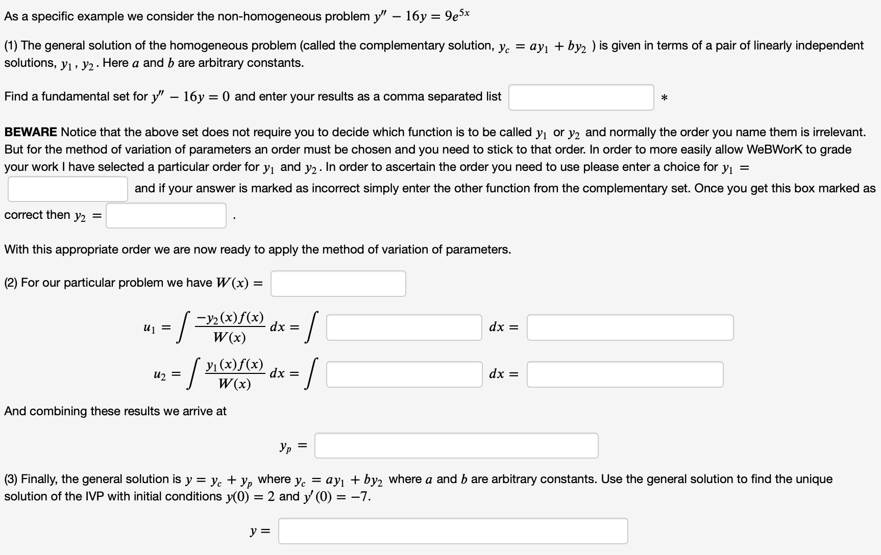 Please help with these two multi step questions