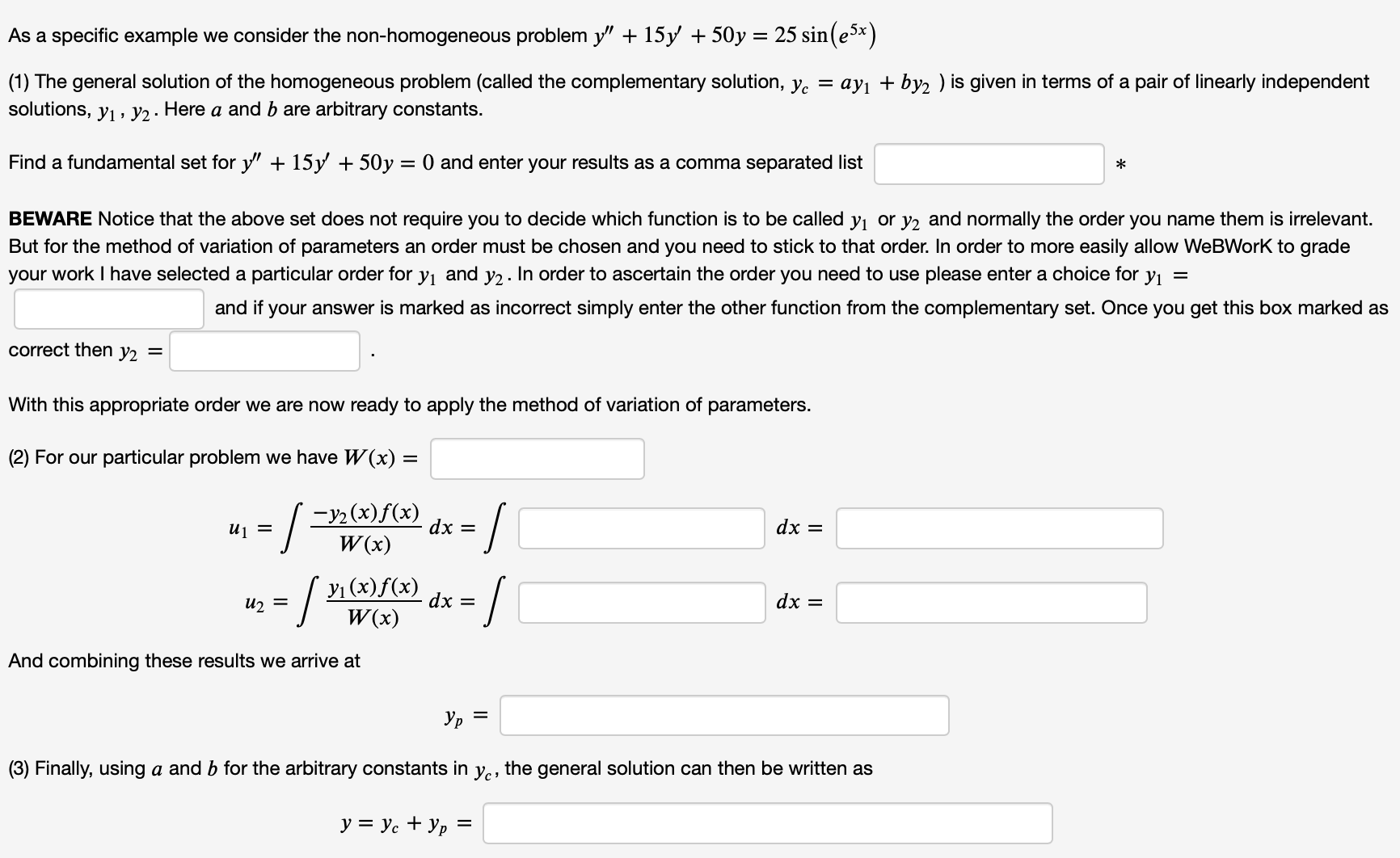 Please help with these two multi step questions
