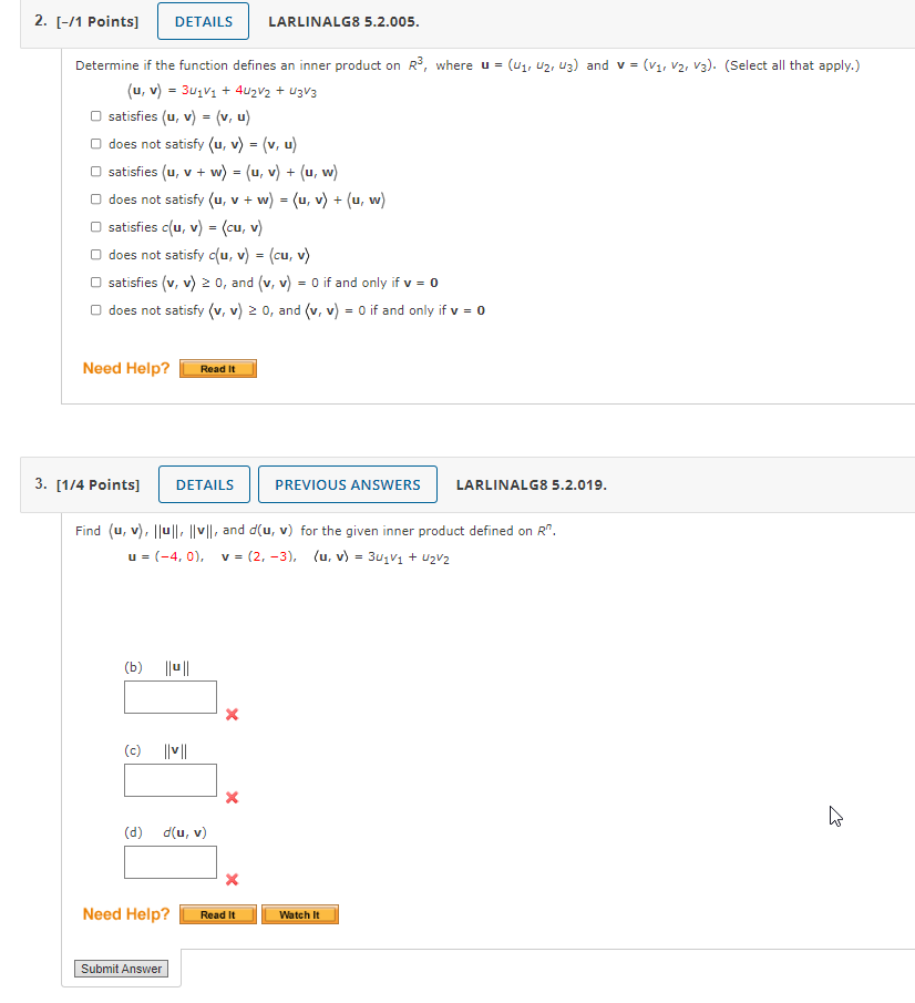 2. [-/1 Points] DETAILS LARLINALG8 5.2.005.
