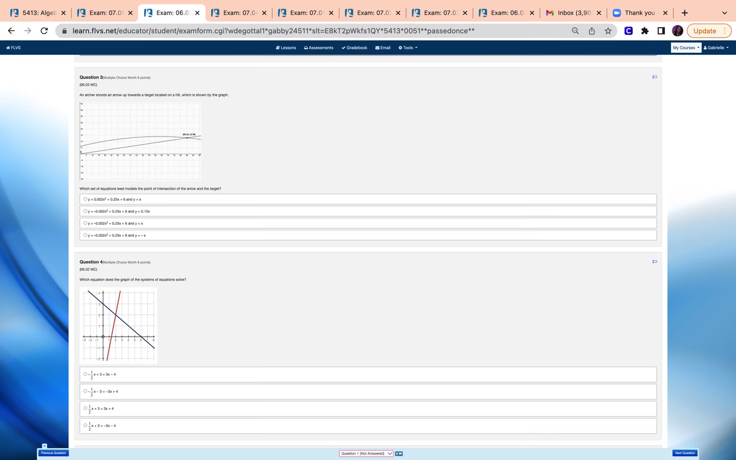 19 5413: Algeb x 19 Exam: 07.0: x 19 Exam: 06.0 x