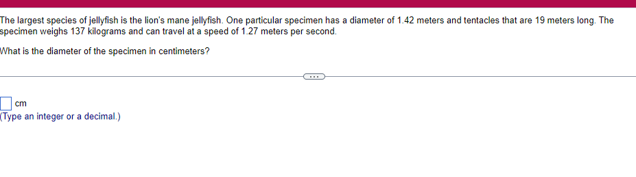The largest species efjellysh is the lion's