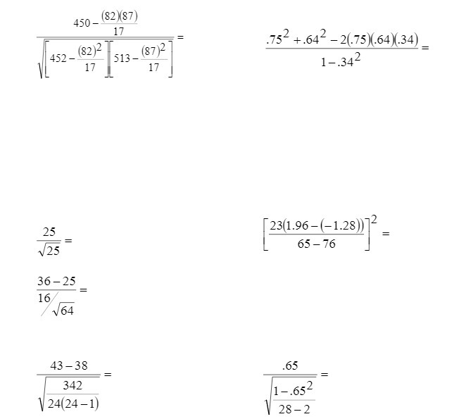 450- (82 )(87) 17 752+.642-2(.75) (.64)(.34) 452