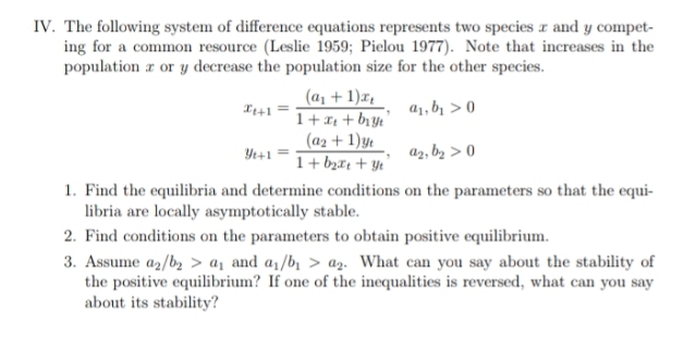 This is applications of Difference Equations in