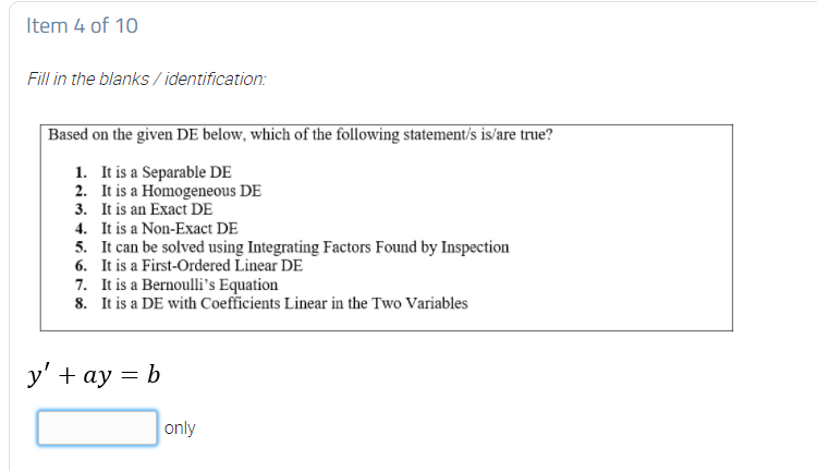 Input the number of your choice. The order does't