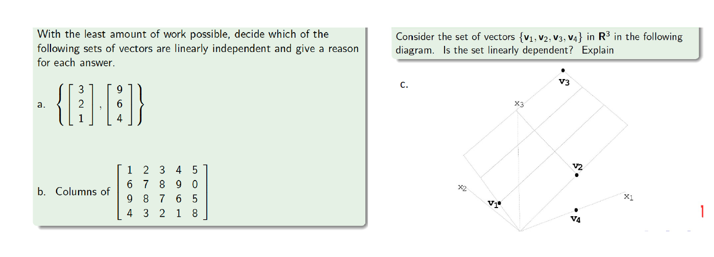 With the least amount of work possible, decide