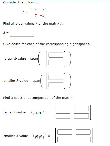 Orthogonally diagonalize the matrix below by