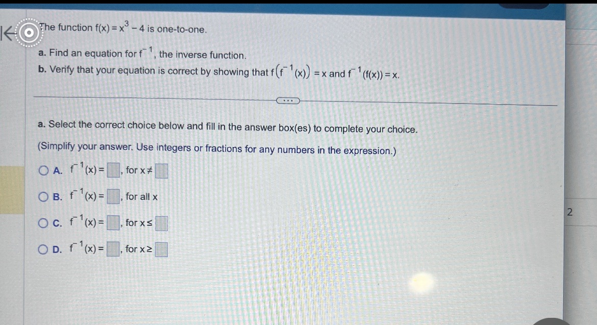 timed plzzz help The function f(x) = x - 4 is