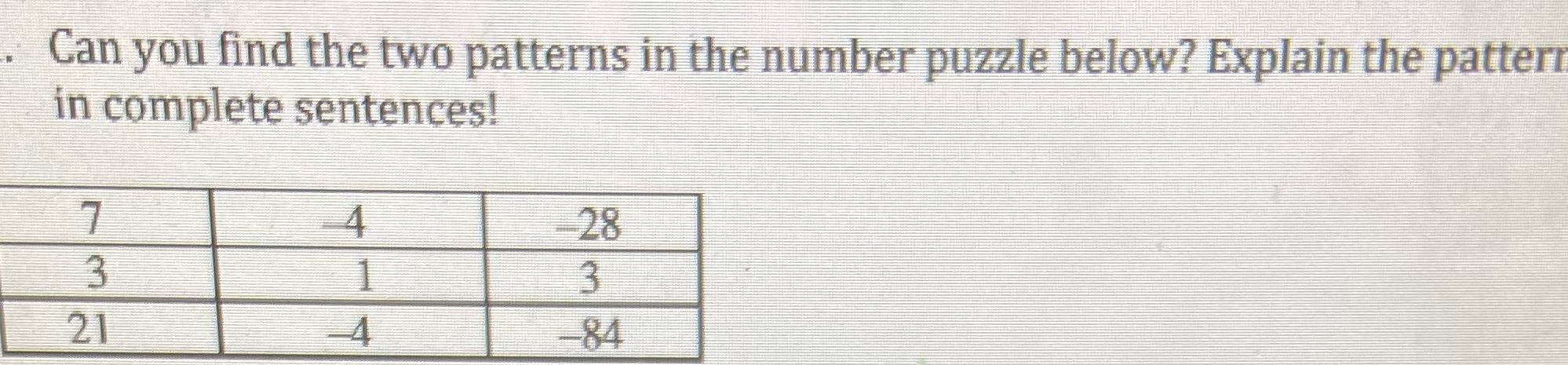 Need help Can you find the two patterns in the