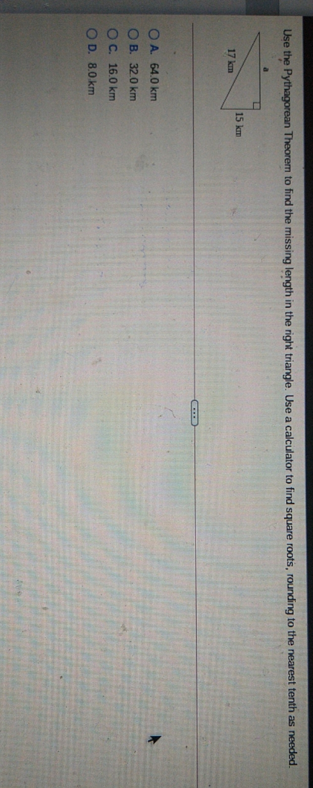 Help please Use the Pythagorean Theorem to find
