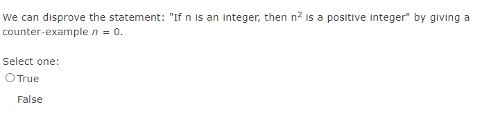 Select the correct answer A theorem is a