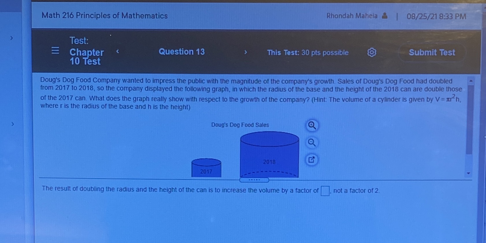 Math 216 Principles of Mathematics Rhondah Maheia