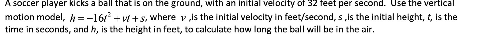 A soccer player kicks a ball that is on the