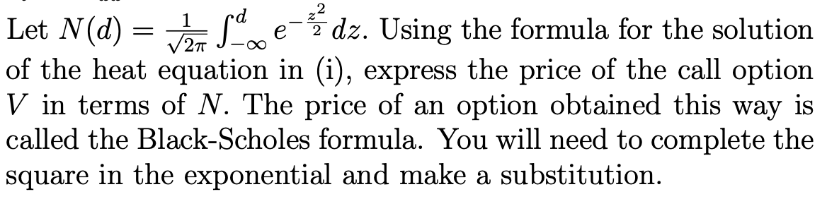 Could you please help me solve. Let N (d) = VL27r