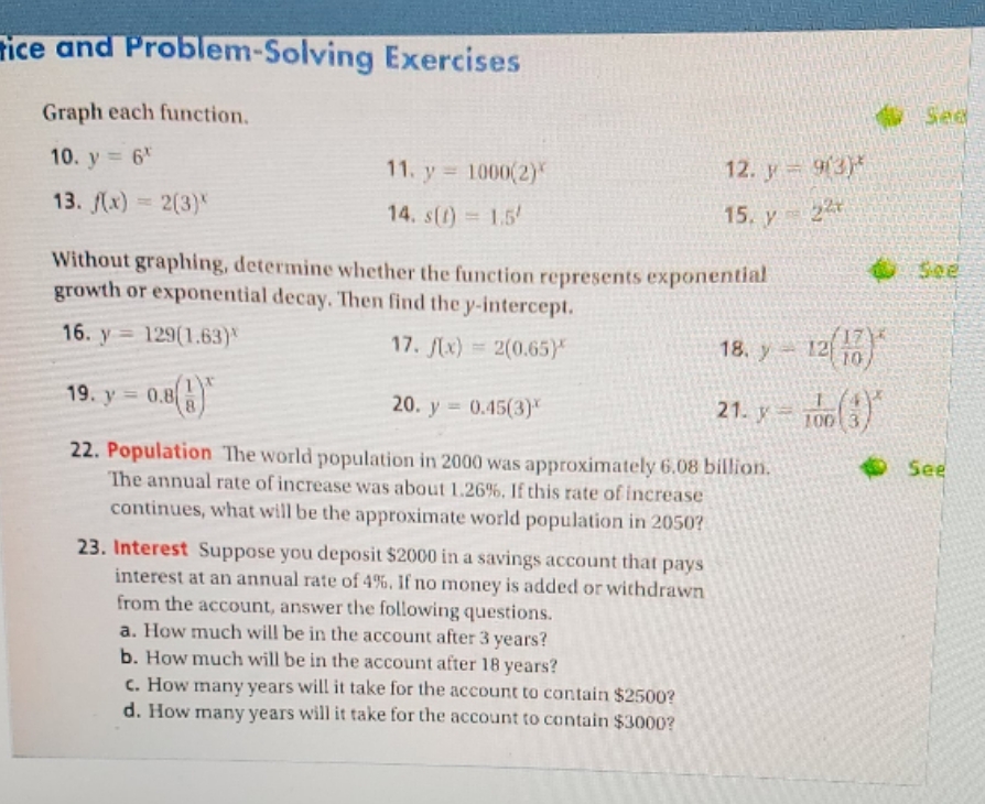 help pls 10-23 rice and Problem-Solving Exercises