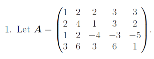\f(iv) [2 marks] Is it possible to find a matrix