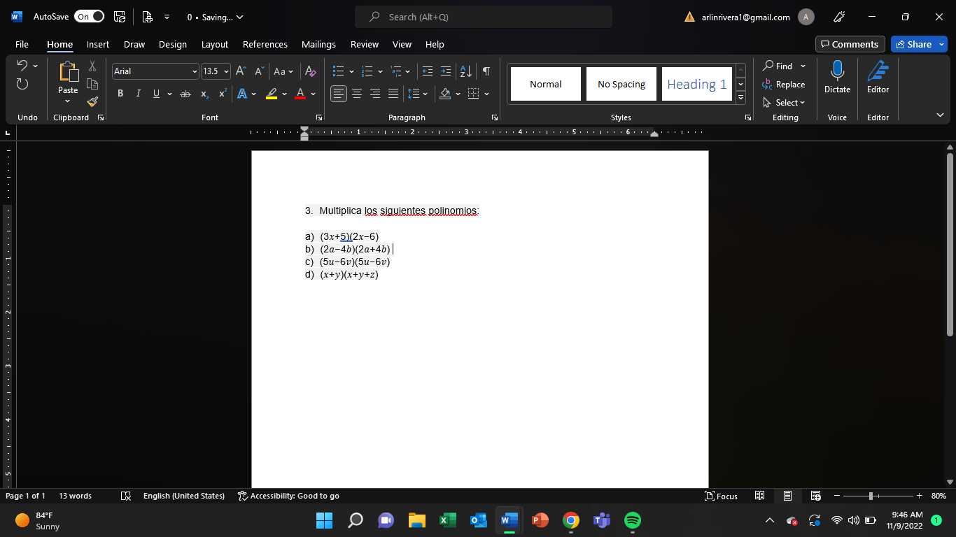 w AutoSave On 0 . Saving... V LO Search (Alt+Q) A