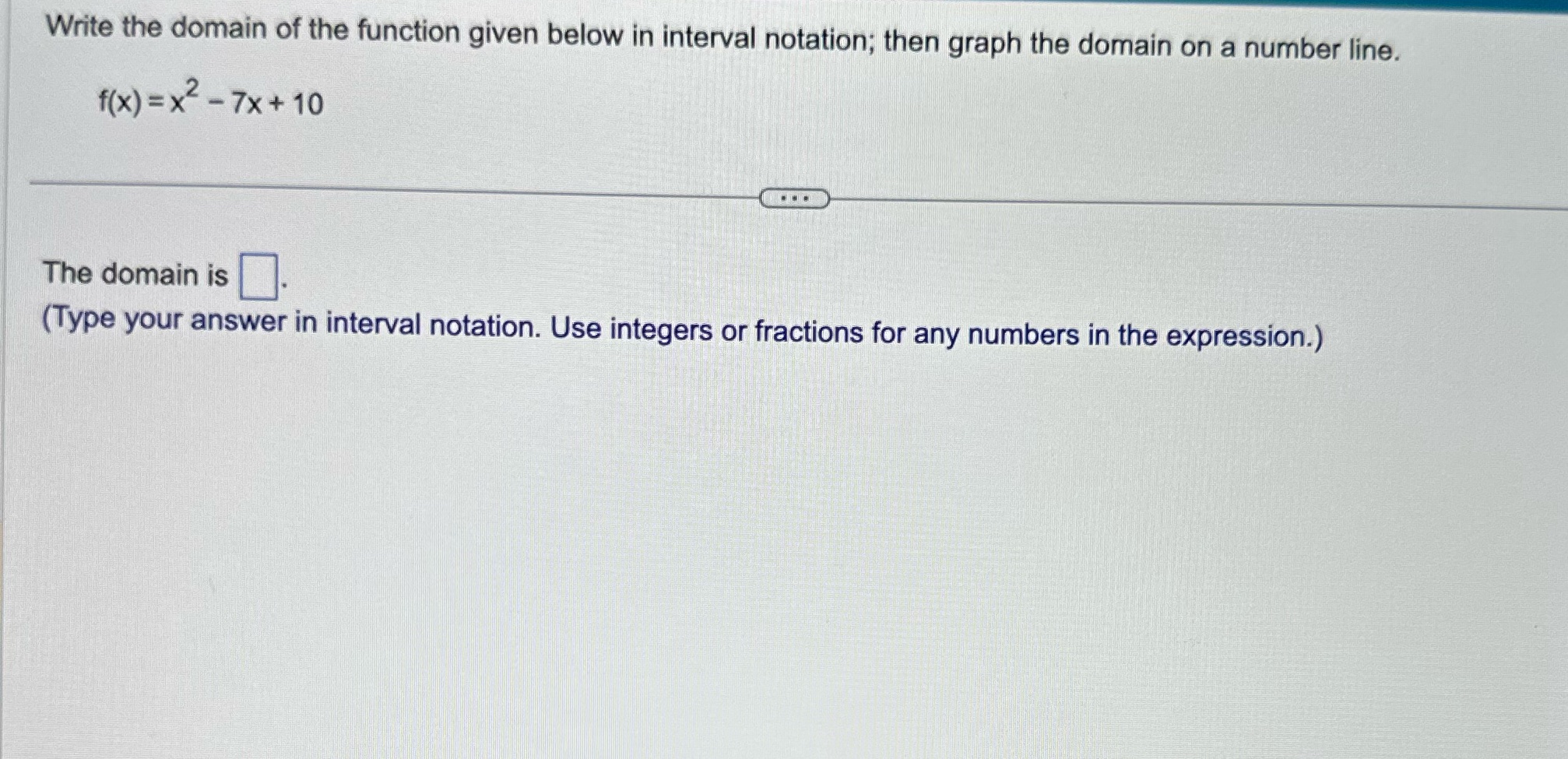 I need help with this math problem please Write